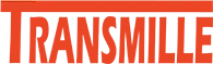 Logo with bold red text reading 'TRANSMILLE'.